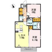 パークアベニューⅡの間取り画像