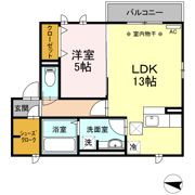 コーポミナモトⅢの間取り画像