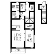 Sun fieldB棟の間取り画像