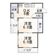 コーポ近藤の間取り画像
