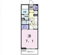 ヌーベル・ソウザⅠの間取り画像