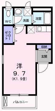リシェスの間取り画像