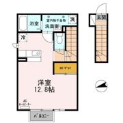 チャーム開和の間取り画像