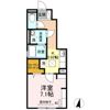 クレールの間取り画像