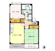 レジデンス横田南の間取り画像