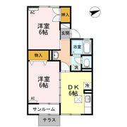 ジュネス中曽根の間取り画像