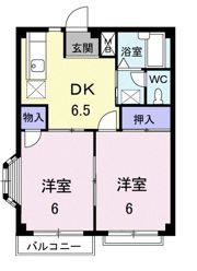 アーバンパレスKの間取り画像