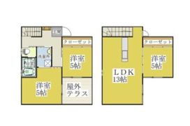 ユニキューブ山の手の間取り画像