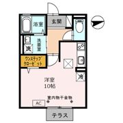 ジュネス清水の間取り画像