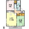 セジュール西屋 B棟の間取り画像