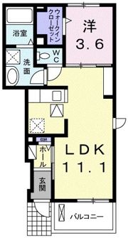 エレガンテの間取り画像