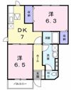 ドゥーソレールⅠの間取り画像