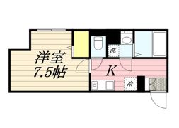 オーキッドプレイス立川の間取り画像