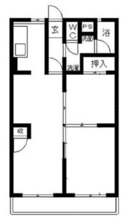 ピースパルマンションの間取り画像