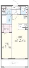 エクレシオ正木の間取り画像