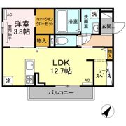 ピターニュ Bの間取り画像