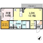 ピターニュ Bの間取り画像