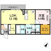 ピターニュ Bの間取り画像