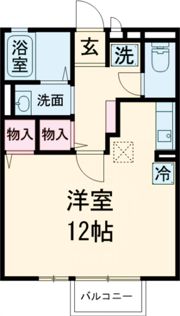 セジュール佐古木の間取り画像