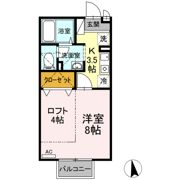 エスペランサ古泉の間取り画像