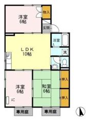 プレジール宮小路 C棟の間取り画像