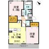 ライジングサン西宮 B棟の間取り画像