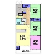 メゾン富士の間取り画像