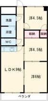 リパルティーレ津新町の間取り画像