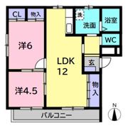 ロイヤルパレスFUKIの間取り画像