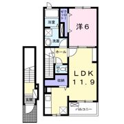 マジェスティックⅢの間取り画像