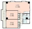 グローリーマンションの間取り画像