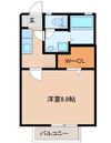 トレゾールⅠの間取り画像