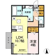 ローブ花水木の間取り画像