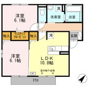 コンフォート上原田 B棟の間取り画像