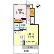 ボナール朝倉西町の間取り画像