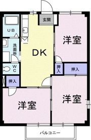 ニューシティ嶋根Aの間取り画像