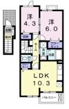 サリーレ・K Ⅱの間取り画像