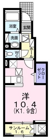 フォンターナ・ヴィータの間取り画像