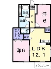 センチュリー21 Iの間取り画像