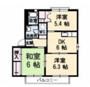 シャーメゾン大福 A棟の間取り画像
