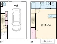 ガレージロタス安田の間取り画像
