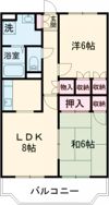 ユーミー城北の間取り画像