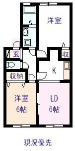 メモリーズホームBの間取り画像