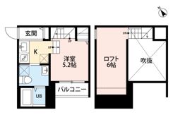 フローラ博多南の間取り画像