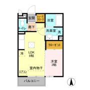 シャトレ ロザージュの間取り画像