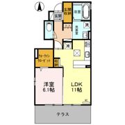 オルキス Gの間取り画像