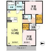 ウニール エムの間取り画像