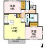グランシャトー Bの間取り画像