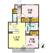 エクレール南の間取り画像