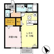 ル ソレイユ Ⅰの間取り画像